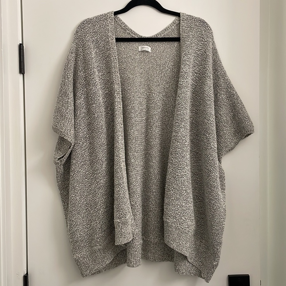 NWOT | Aritzia Community Ionic Cape Cardigan Size XXS | natural, oversized